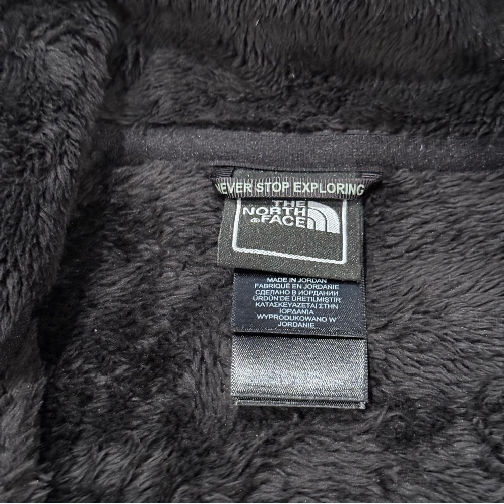 The North Face Black Plush Fleece Jacket - Picture 5 of 6
